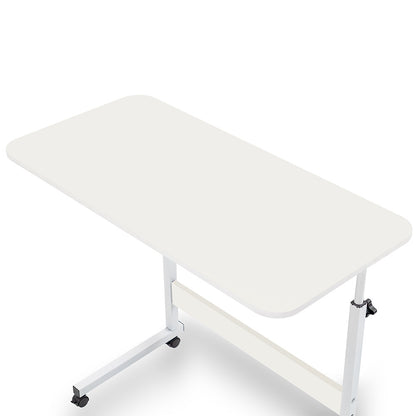 Állítható magasságú laptopasztal 80x40 cm fehér