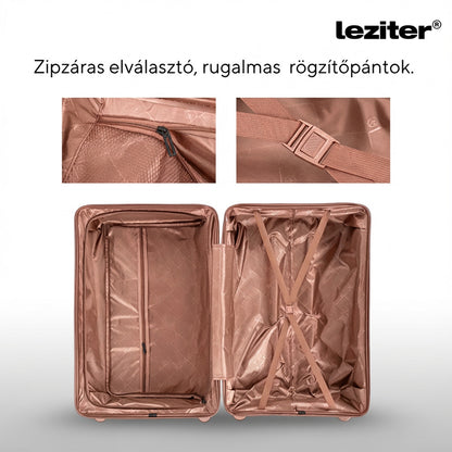TraveLux Endure közepes bőrönd keményfedeles 68x45x25 cm barackrózsaszín