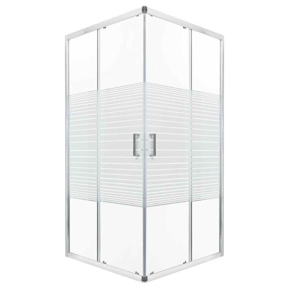 Madera 90x90 cm szögletes zuhanykabin tálca nélkül
