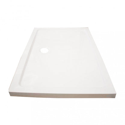 Modena Slim aszimmetrikus szögletes akril zuhanytálca, 8x1x5,5 cm-es méretben_2