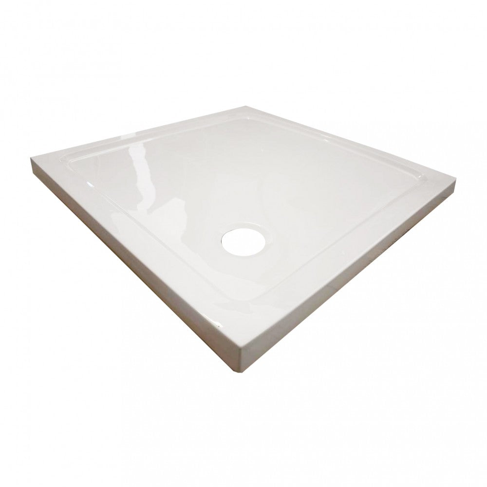 Modena Slim szögletes alacsony akril zuhanytálca, 9x9x5,5 cm-es méretben_2