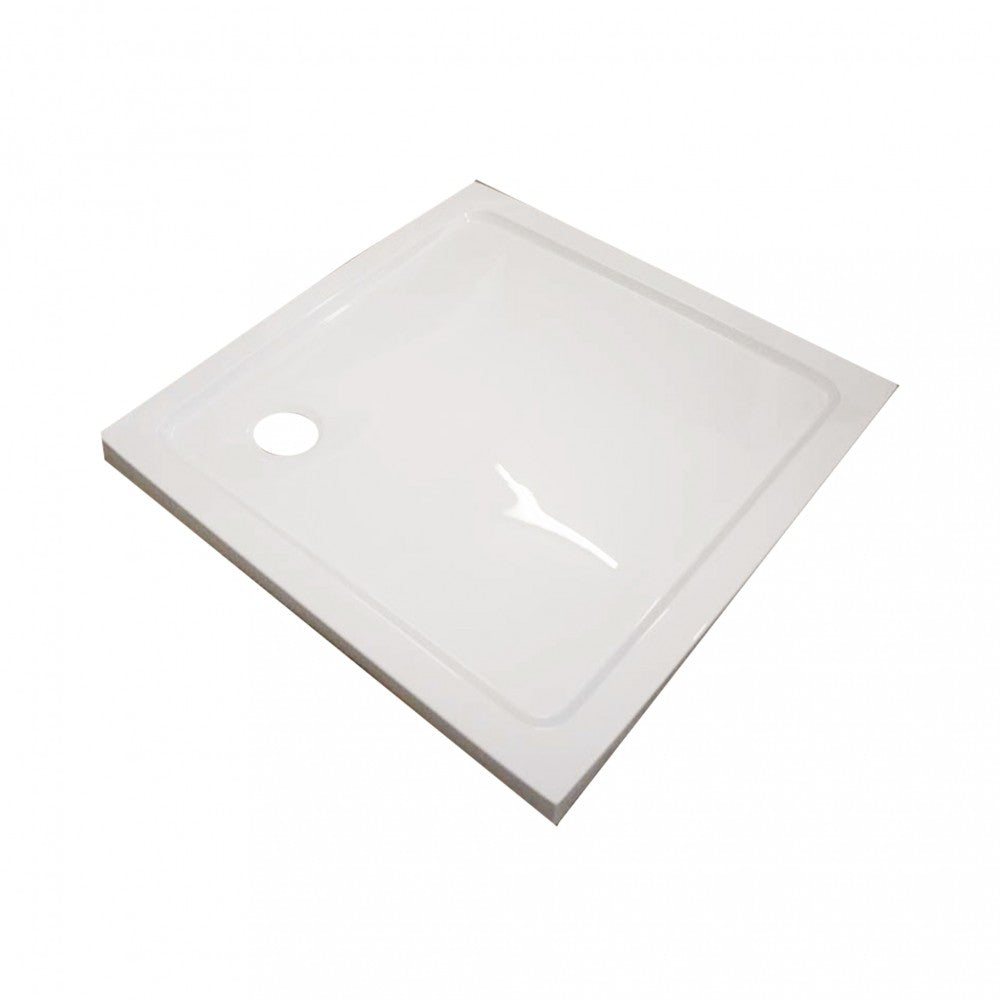 Modena Slim szögletes alacsony akril zuhanytálca, 9x9x5,5 cm-es méretben_3