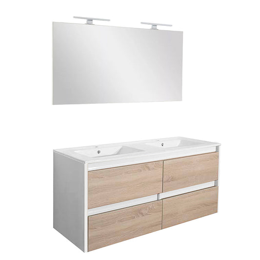 Porto Prime 120 komplett fehér-sonoma tölgy