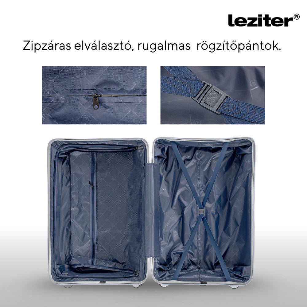 TraveLux Voyager közepes bőrönd keményfedeles 68x45x25 cm mályvarózsaszín