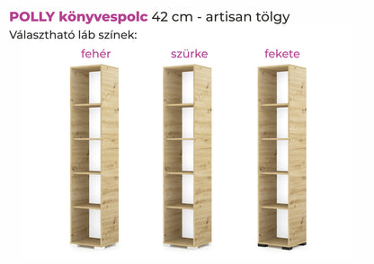 Polly könyvespolc 42 cm