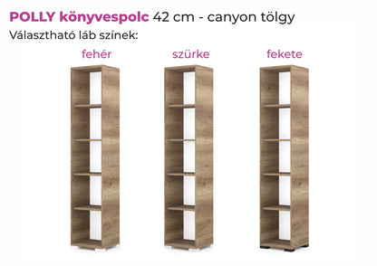 Polly könyvespolc 42 cm