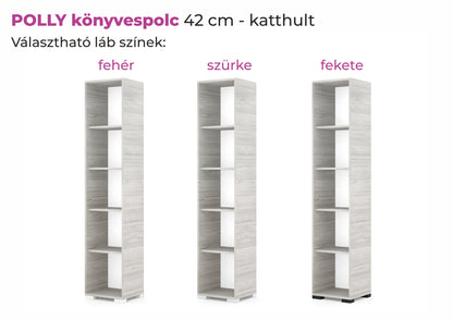 Polly könyvespolc 42 cm