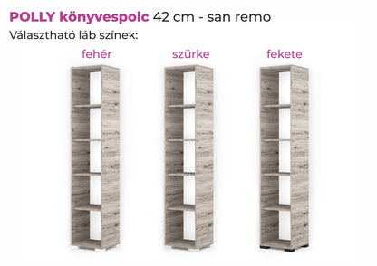 Polly könyvespolc 42 cm
