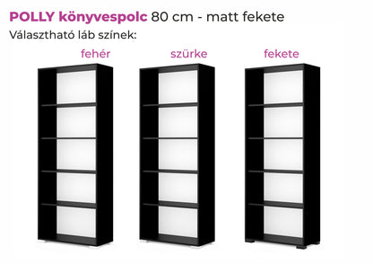 Polly könyvespolc 80 cm