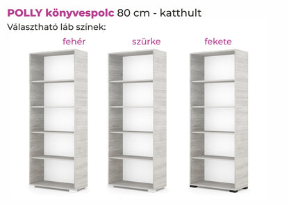 Polly könyvespolc 80 cm