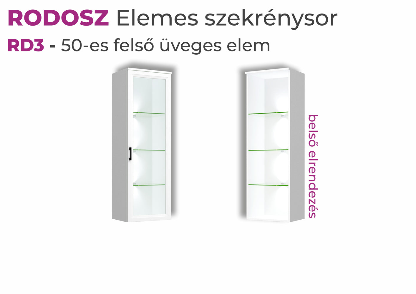 Rodosz szekrénysor 340cm és 390cm-es méretben