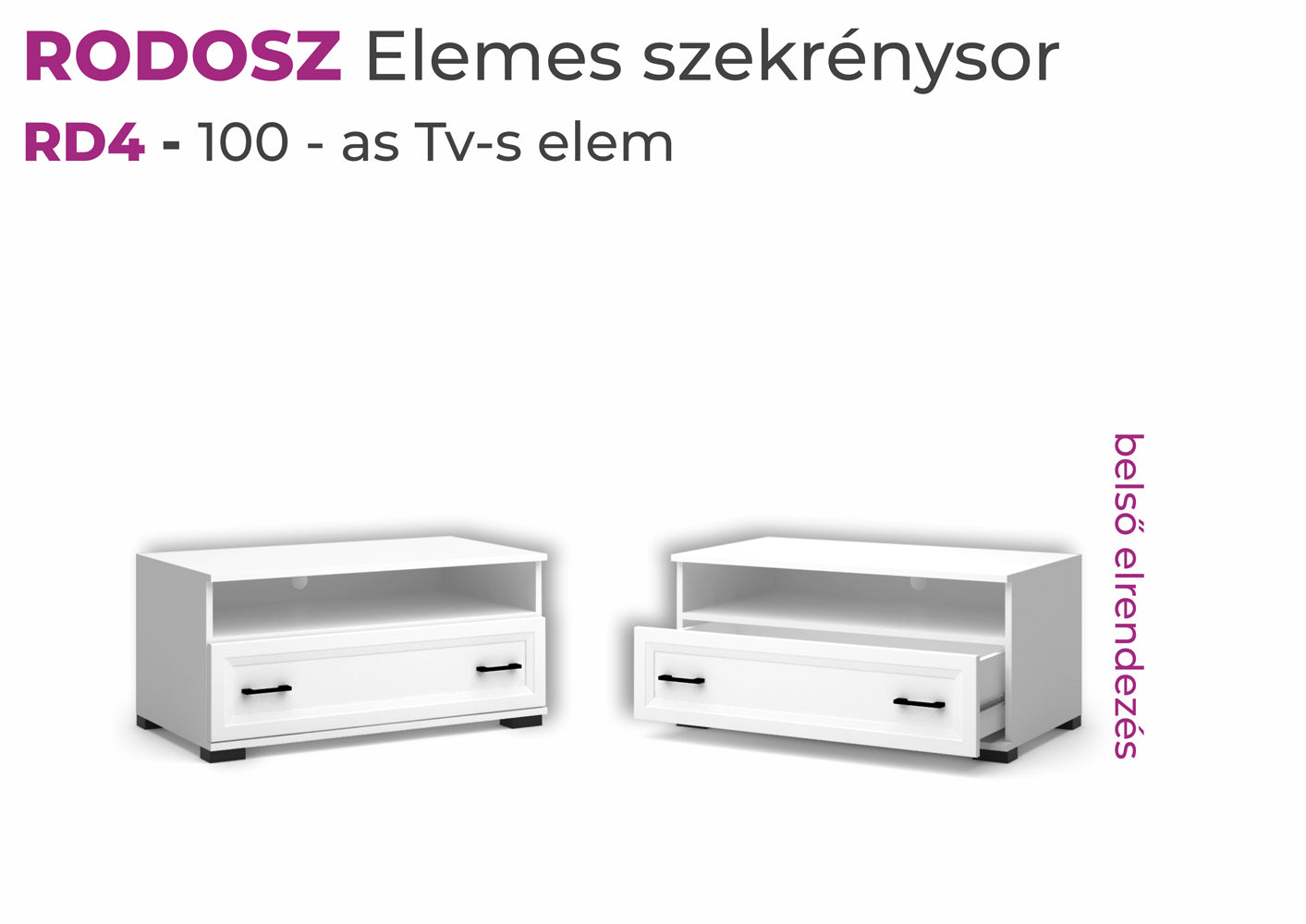 Rodosz szekrénysor 340cm és 390cm-es méretben