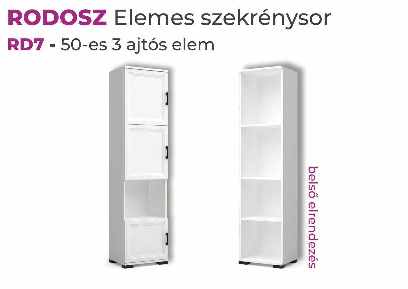 Rodosz szekrénysor 340cm és 390cm-es méretben