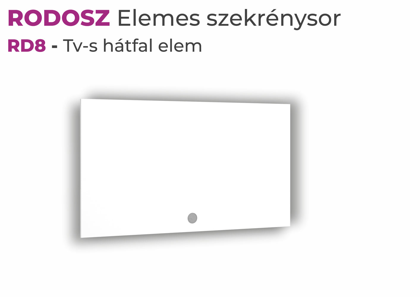 Rodosz szekrénysor 340cm és 390cm-es méretben