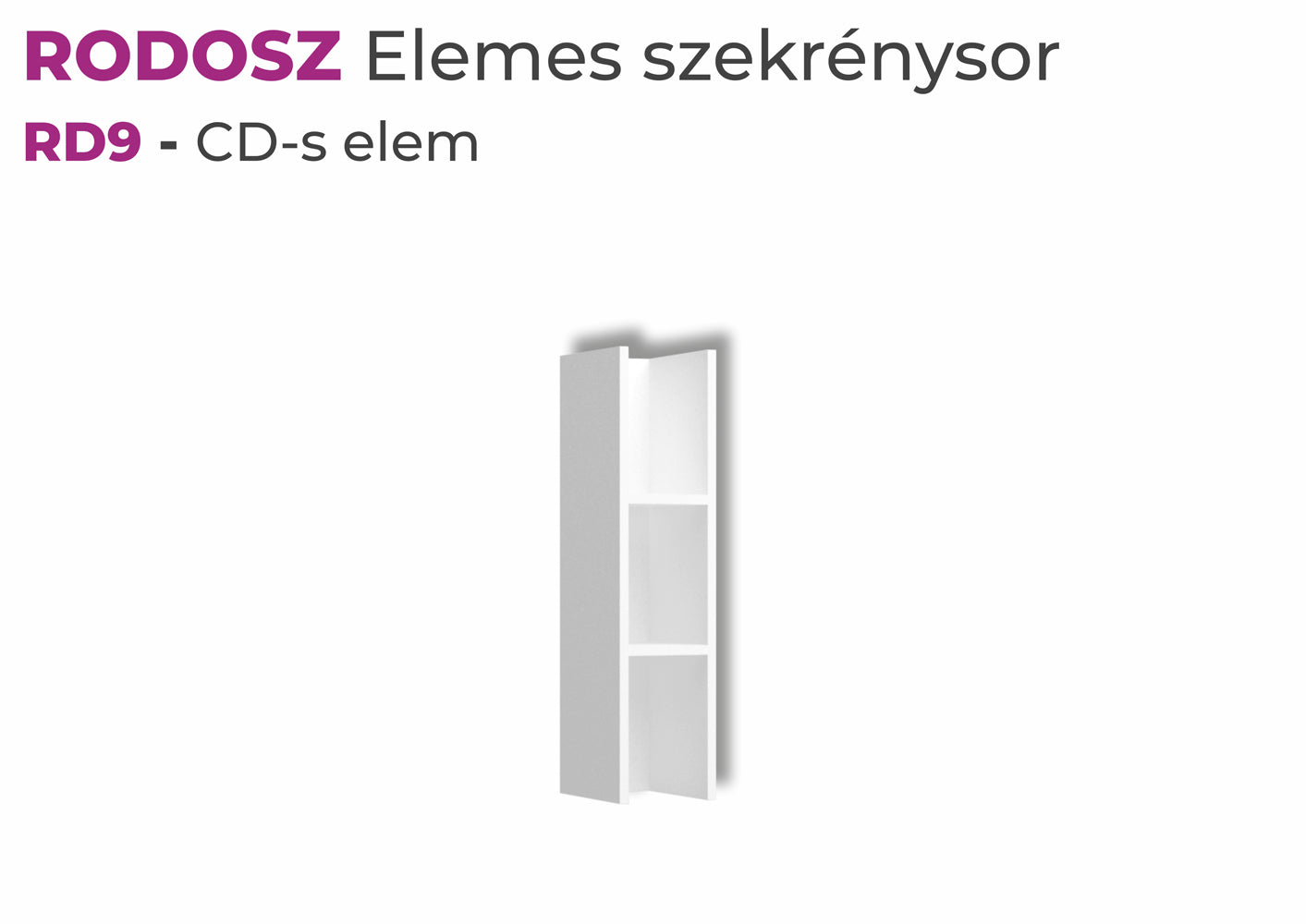 Rodosz szekrénysor 340cm és 390cm-es méretben