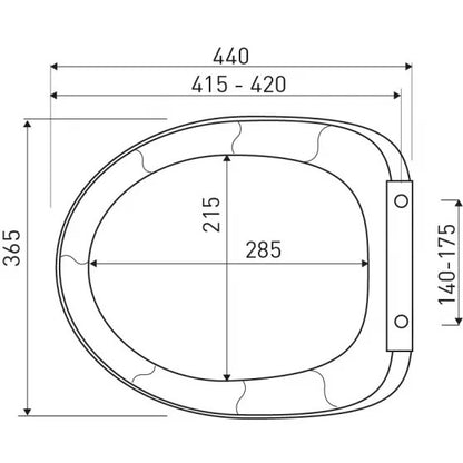 Roya Sydney 81GRE falba építhető WC tartály szett