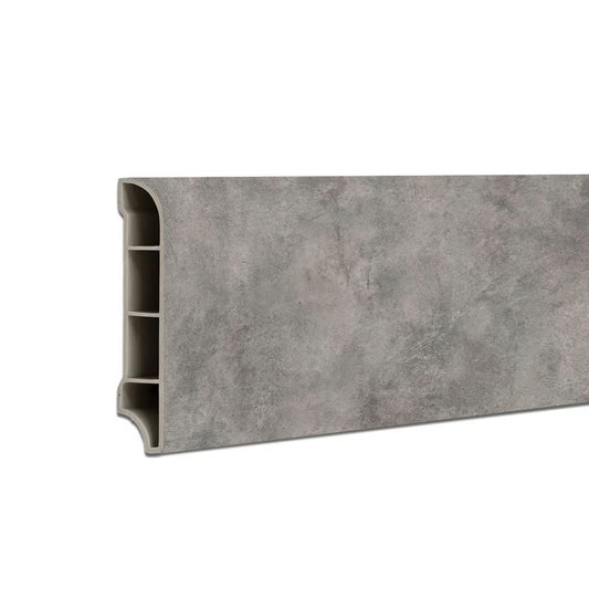 Vinyl SPC padlószegély Serona kőhatású homokszürke 2400x60x12 mm