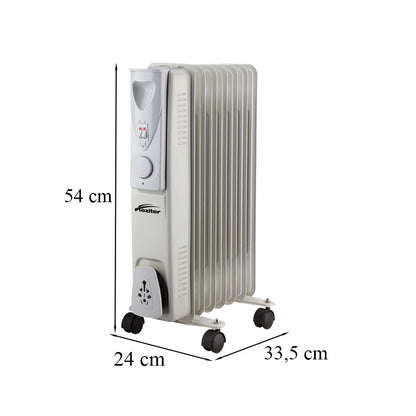 Norde 7 tagos olajradiátor 600W/900W/1500W