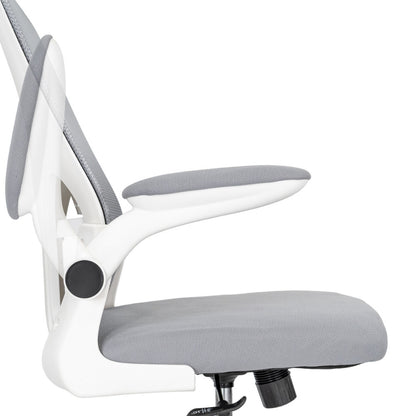 Flexo ergonomikus irodai forgószék deréktámasszal fehér