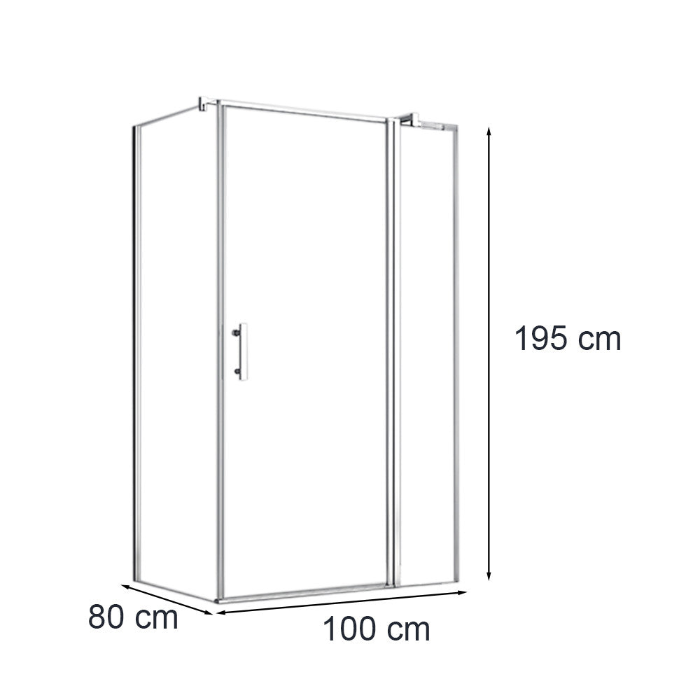 Simple 8x1 cm nyílóajtós aszimmetrikus zuhanykabin zuhanytálca nélkül_2