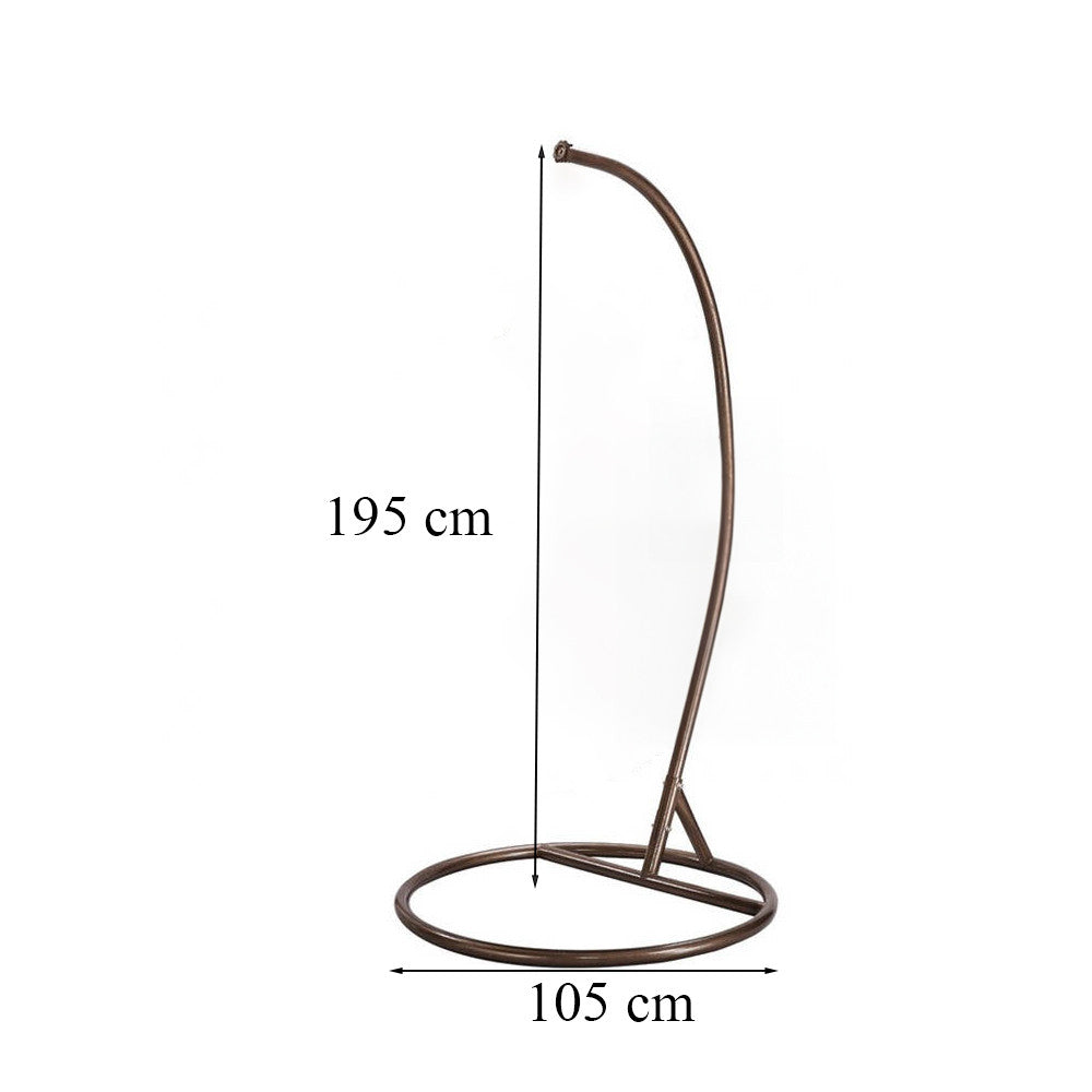 Függőfotel állvány barna_1