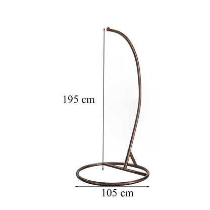 Függőfotel állvány barna_1