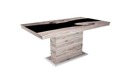 Flóra Epoxy ( Mf márványos / epoxy asztallappal )