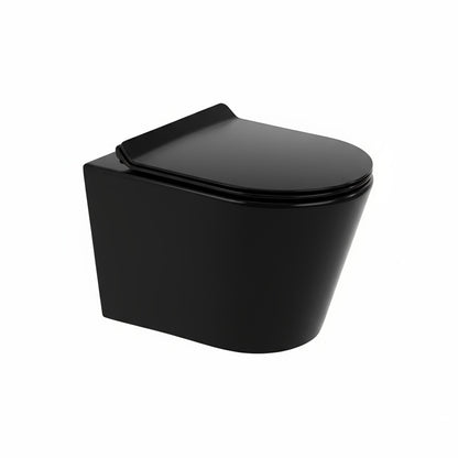 Tina fali rimless WC soft close ülőkével fekete