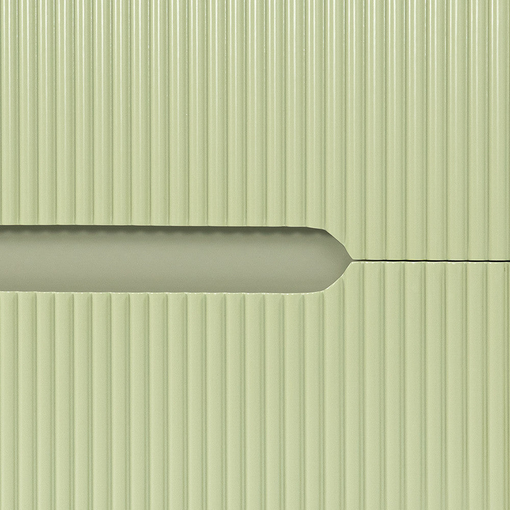 Trent Fürdőszobabútor 120 cm kerámia mosdóval tükörrel 60x120 cm olivazöld-pisztáciazöld