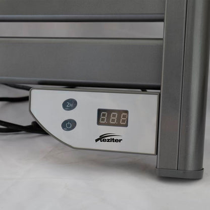 Elektromos törölközőszárító radiátor 500W szürke