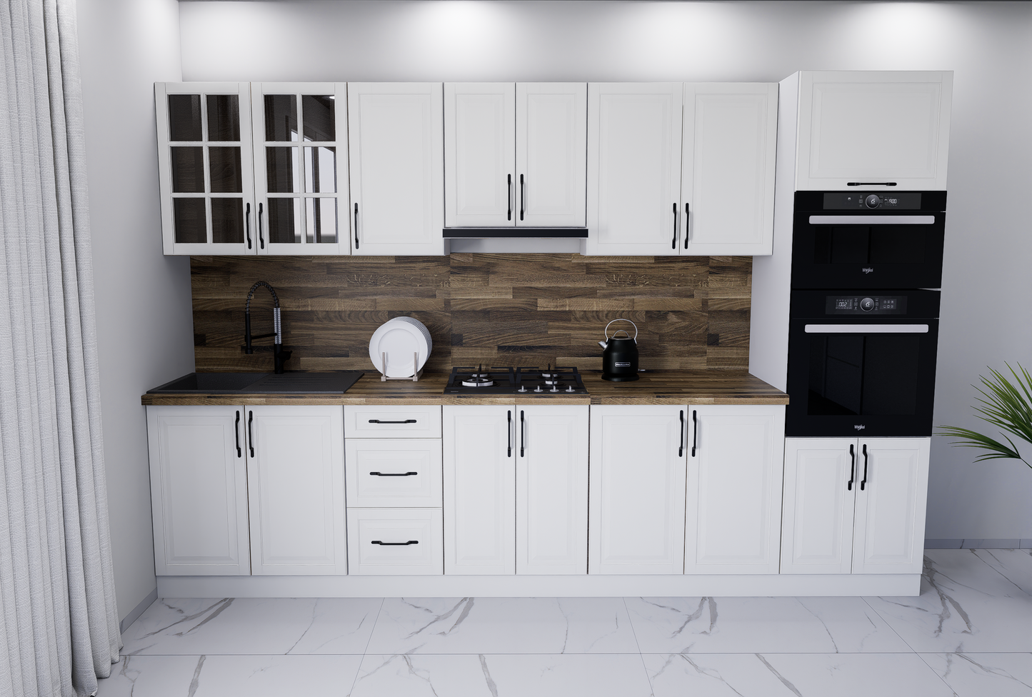 SYDNEY 320CM komplett konyhablokk