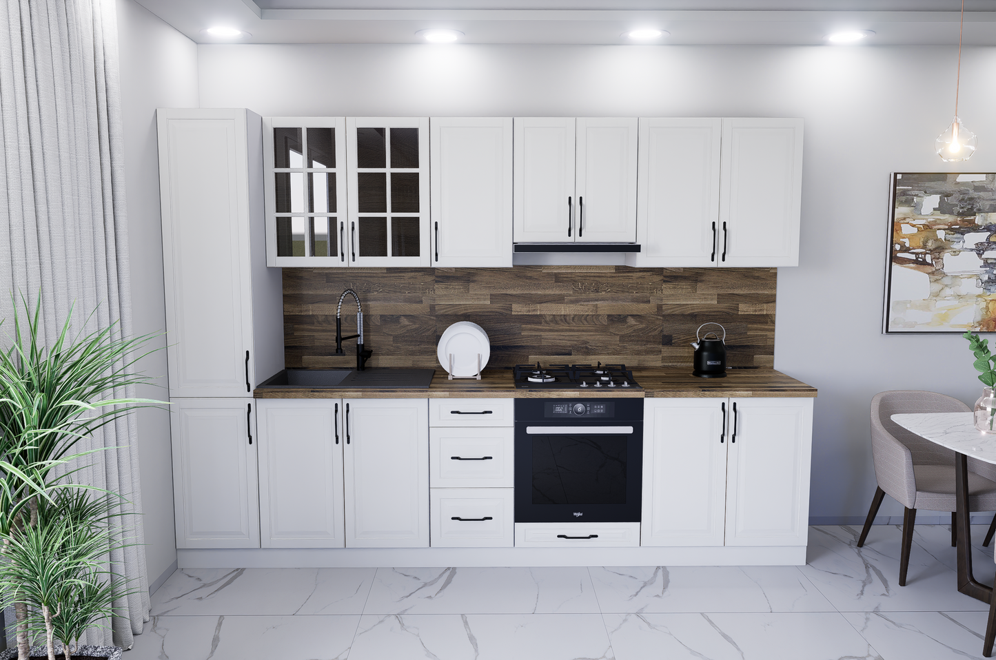 SYDNEY 300CM komplett konyhablokk