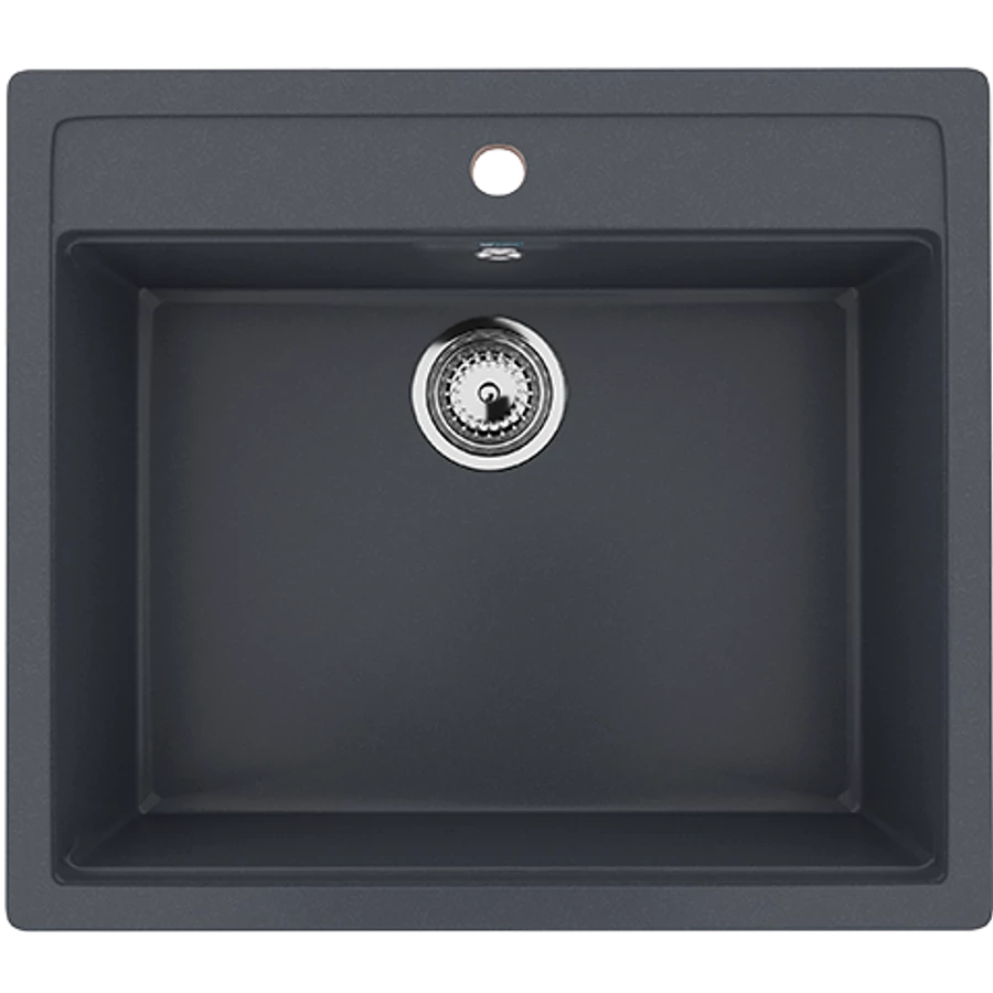 Ulgran U-104 Gránit Mosogatótálca - Egymedencés, Négyzet 560 x 500 mm