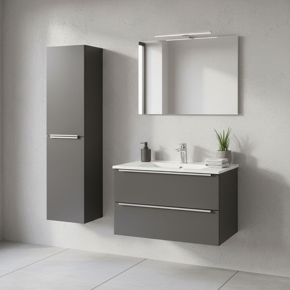 Vario Trim 35 függesztett oldal szekrény antracit-antracit