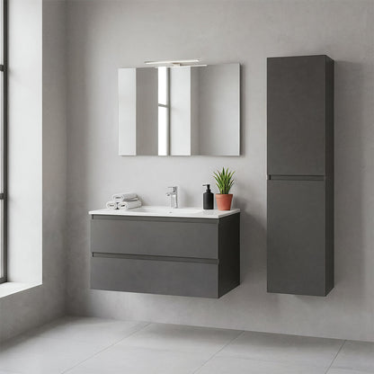 Vario Forte 35 függesztett oldal szekrény antracit-antracit