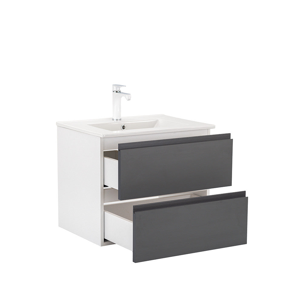 Vario Pull 6 komplett fürdőszoba bútor fehér-antracit_4