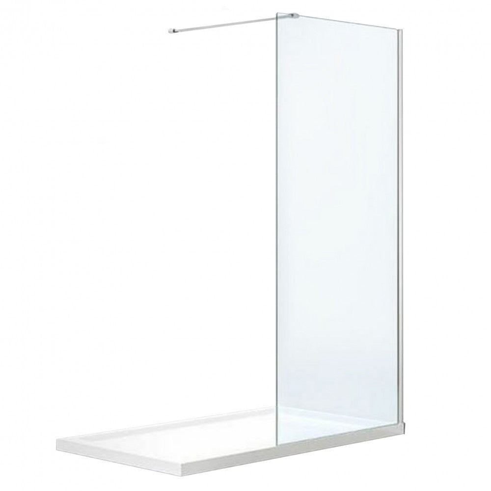 WI1-9 Walker walk in zuhanyfal 9x195 cm , 8mm-es üveggel