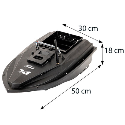 Etetőhajó X1 hátrakidobós fekete_2