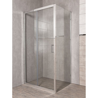 ZOOM 100x80TR téglalap alakú zuhanykabin zuhanytálca nélkül