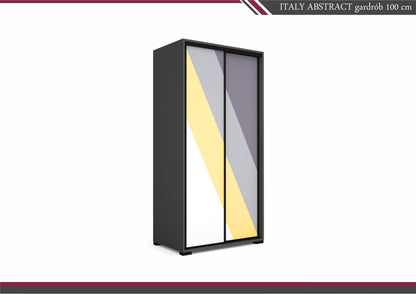 Italy Abstract tolóajtós gardrób