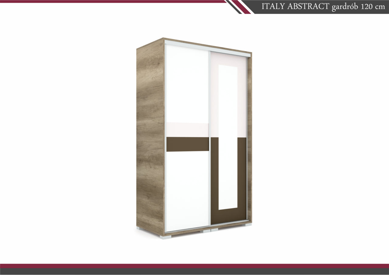 Italy Abstract tolóajtós gardrób