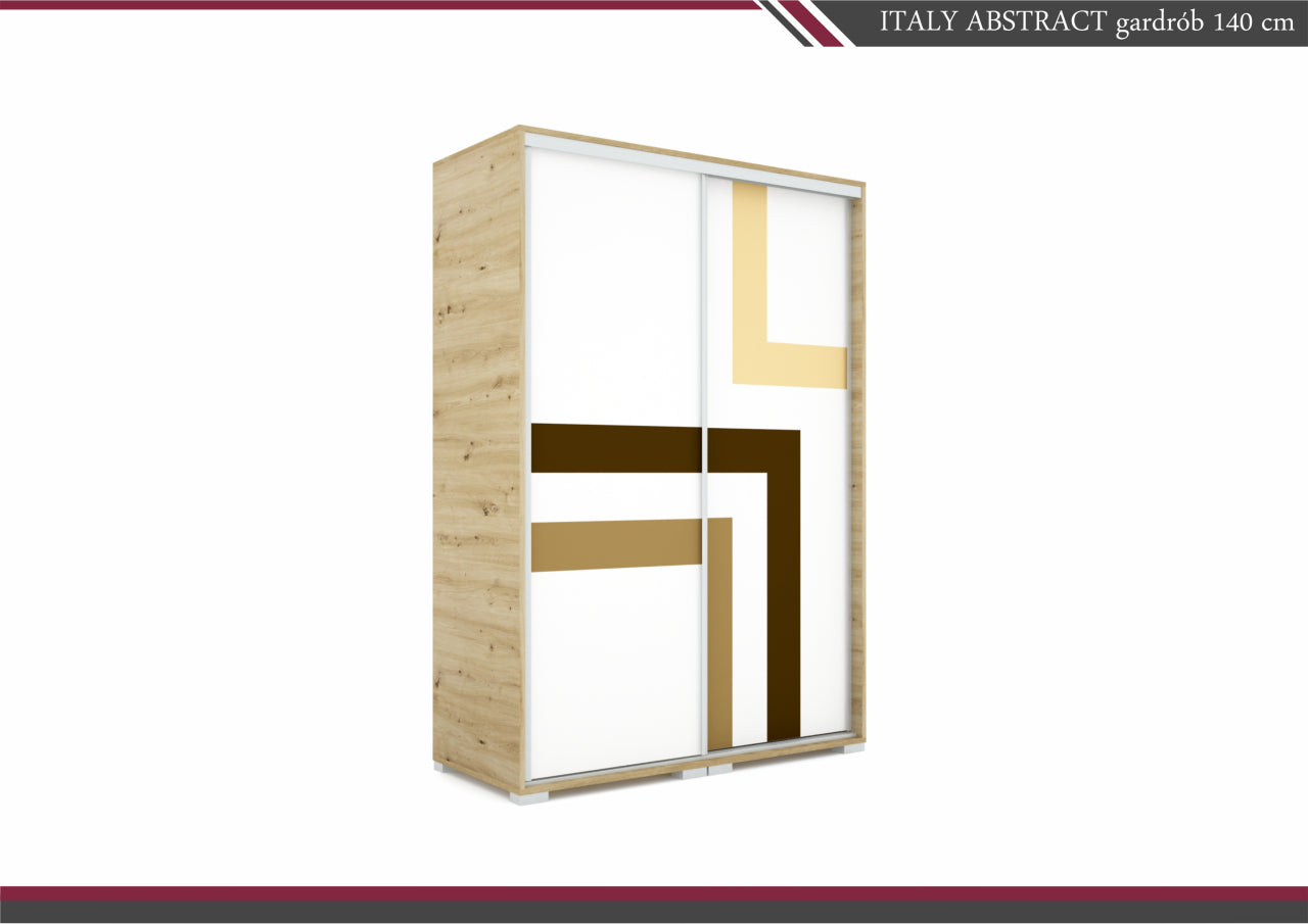 Italy Abstract tolóajtós gardrób