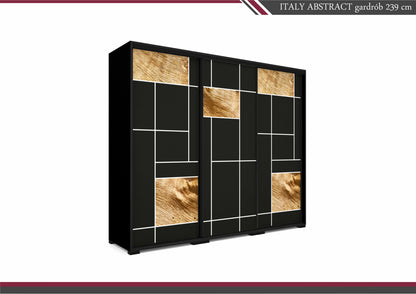 Italy Abstract tolóajtós gardrób