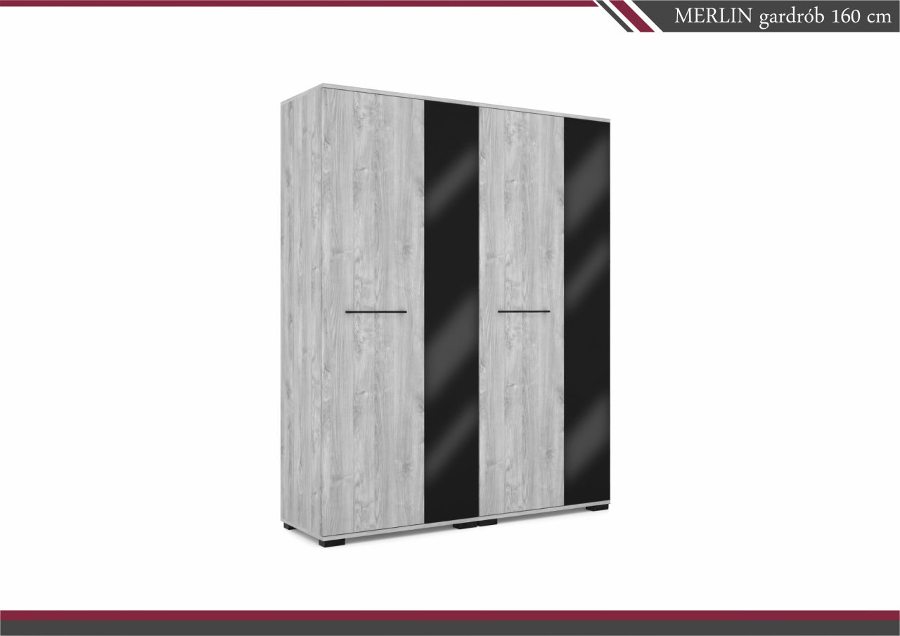 Merlin gardrób 160 cm