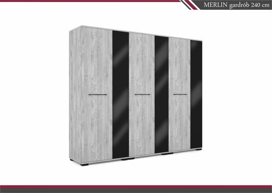 Merlin gardrób 240 cm