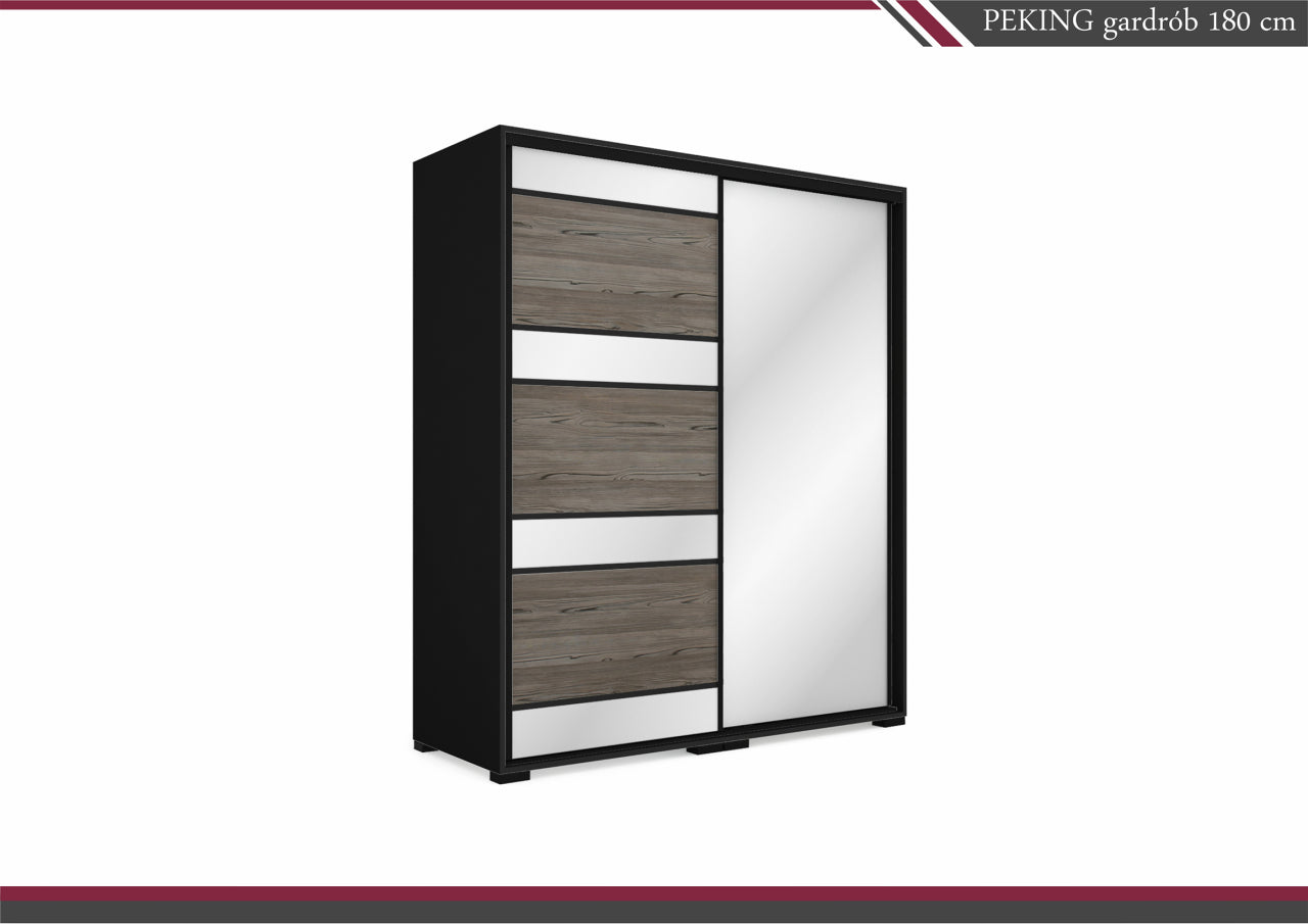 Peking  tolóajtós gardrób