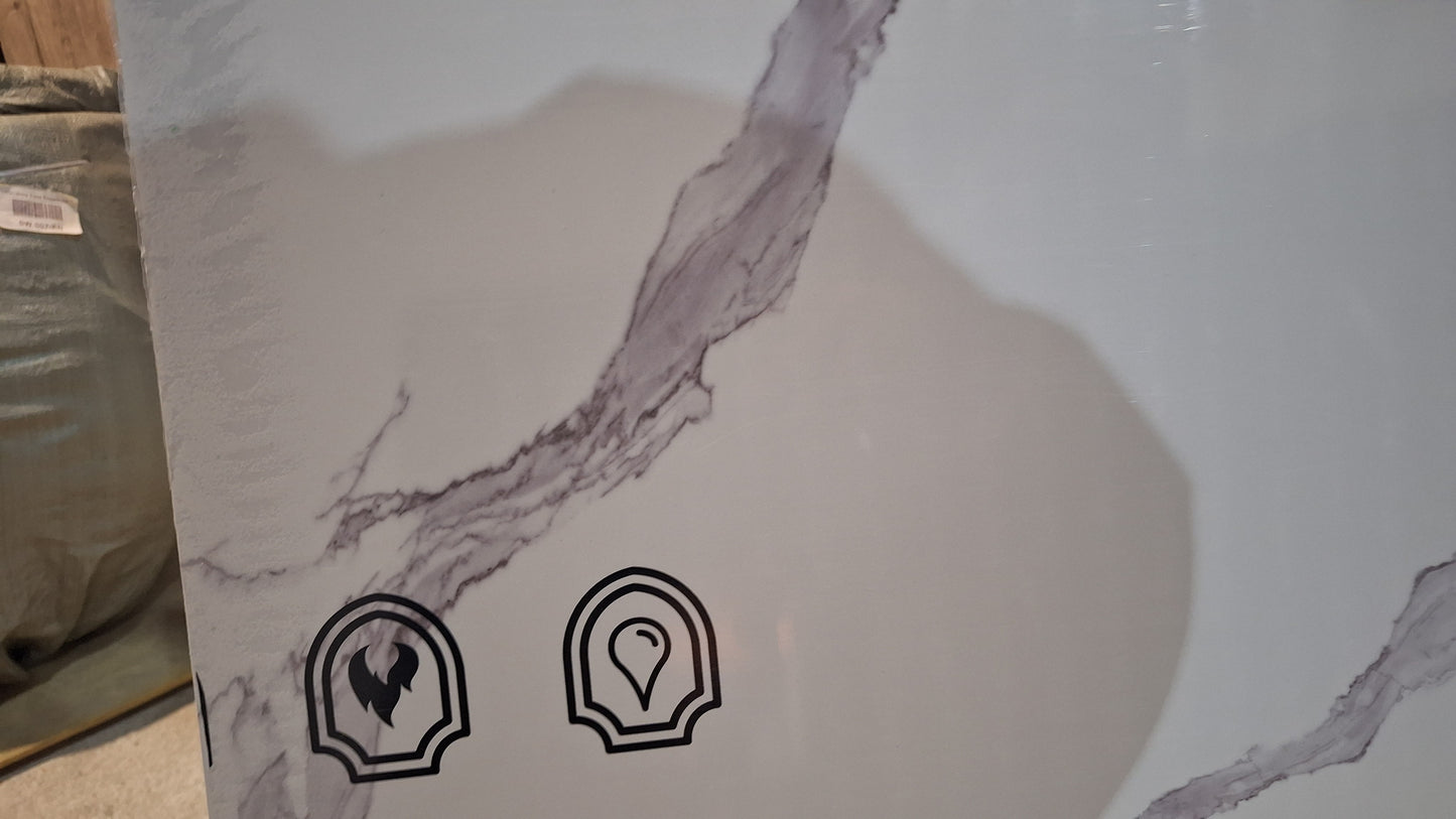 50350 Carla white pvc falpanel