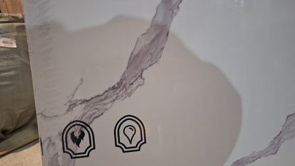 50350 Carla white pvc falpanel