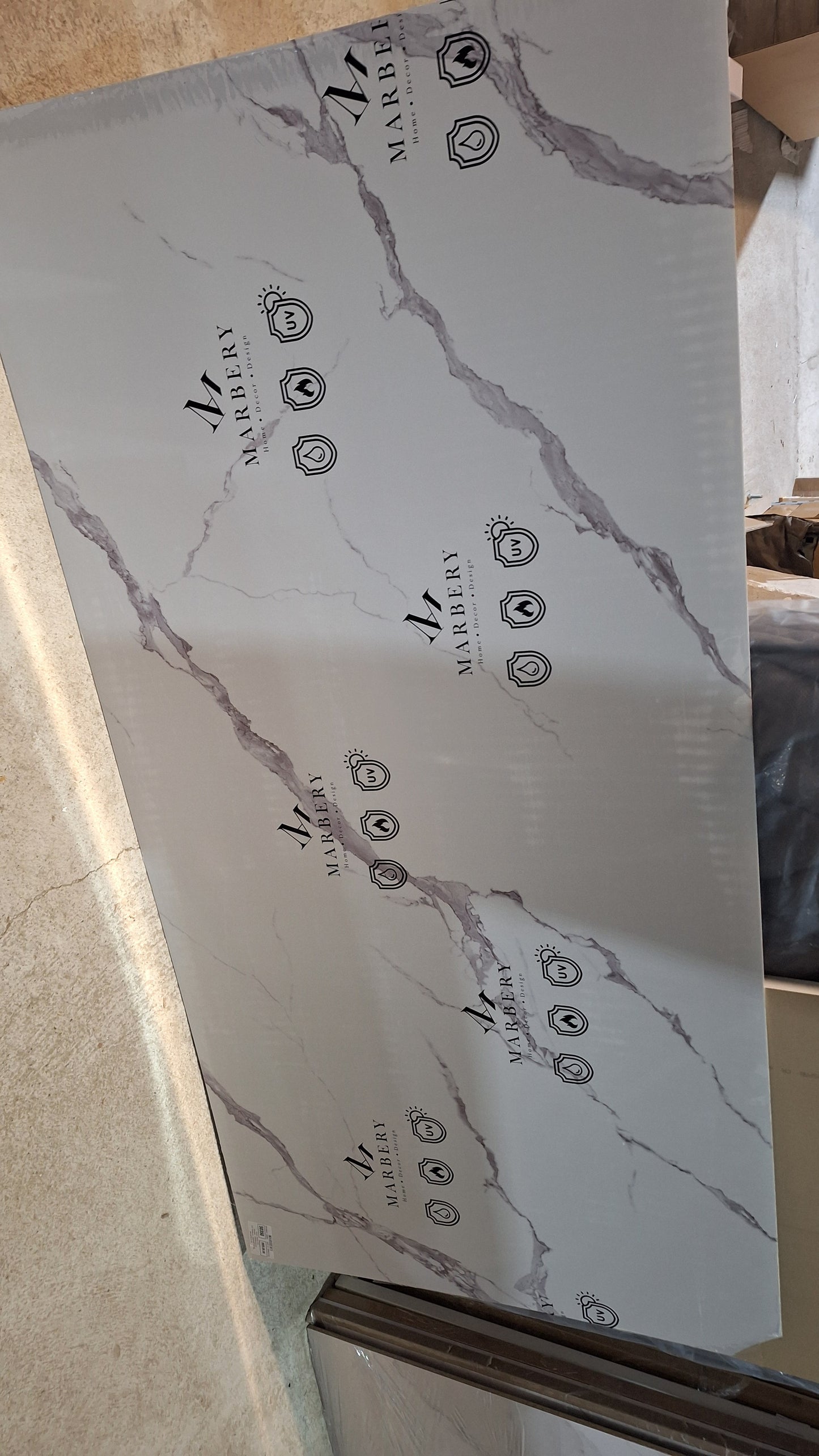 50350 Carla white pvc falpanel