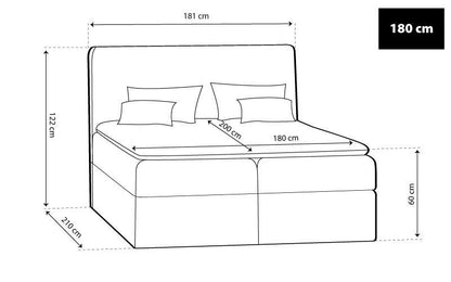 TYP50 boxspring ágy